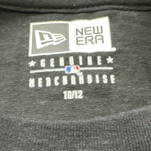 New York Yankees Spring Training Shirt New Era Black Skull Youth Size Med 10/12 - Picture 6 of 10